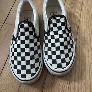 Checkered Slip-On Vans Kids